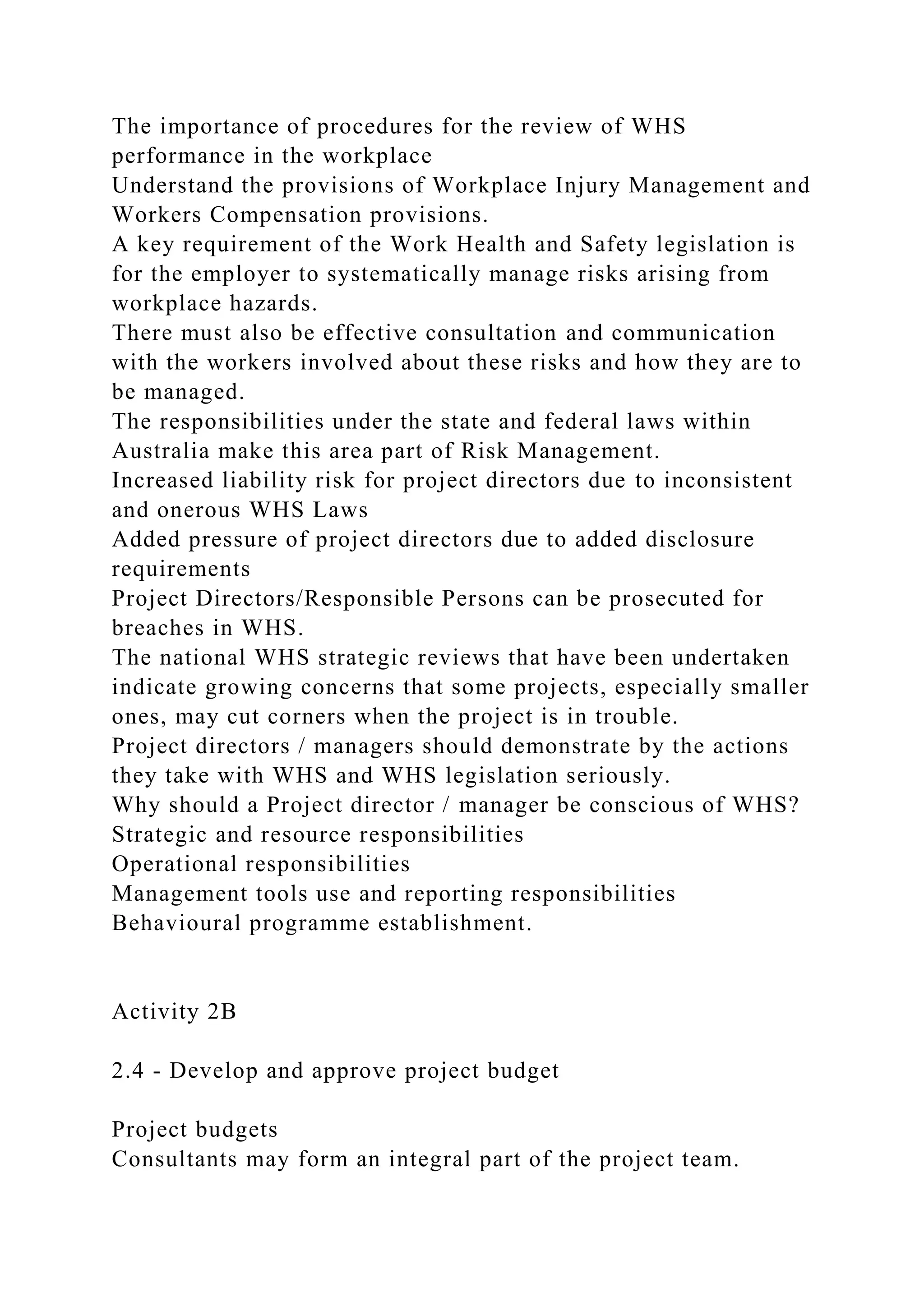 BSBPMG522 Undertake project work1HousekeepingE.docx