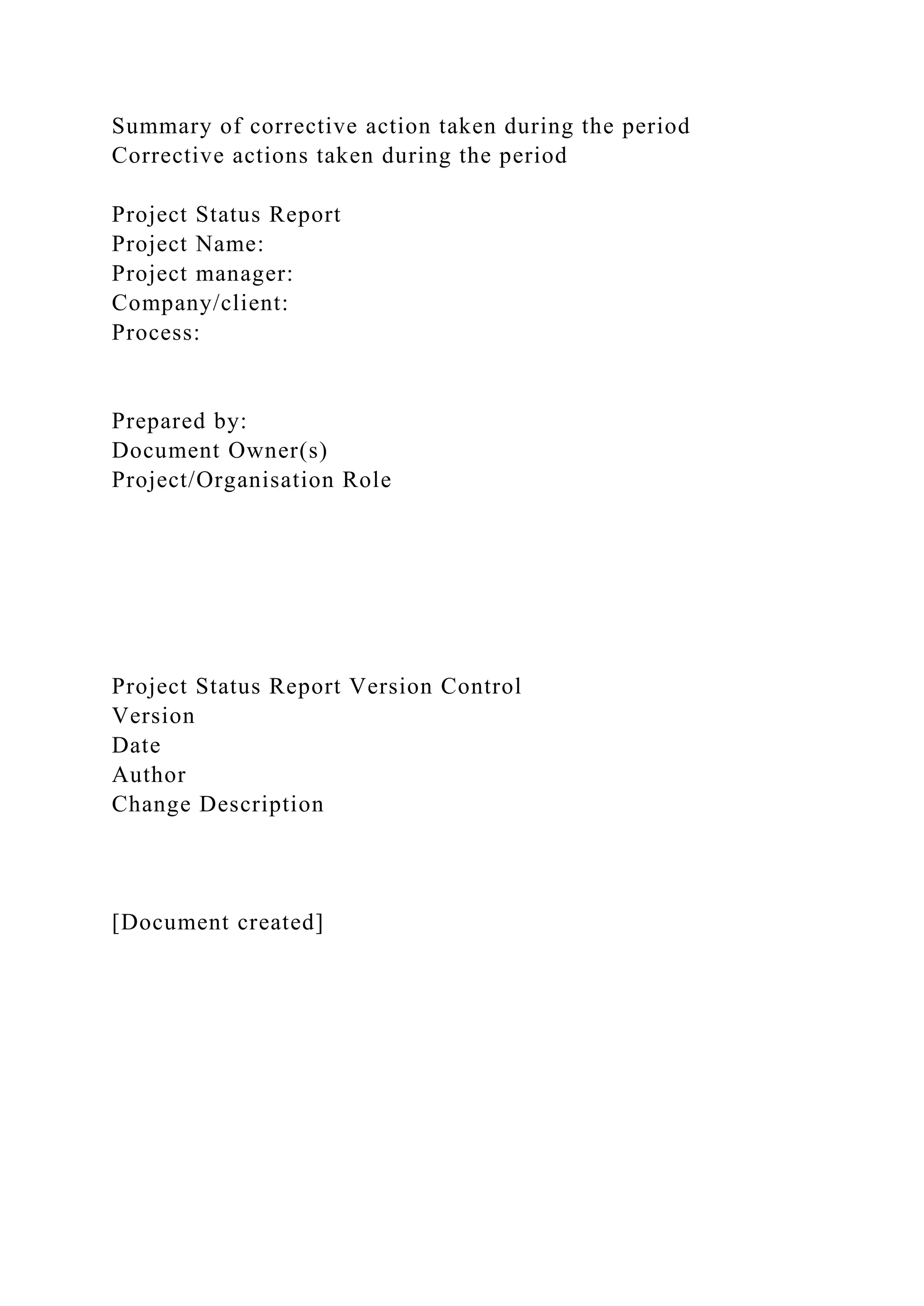 BSBPMG522 Undertake project work1HousekeepingE.docx