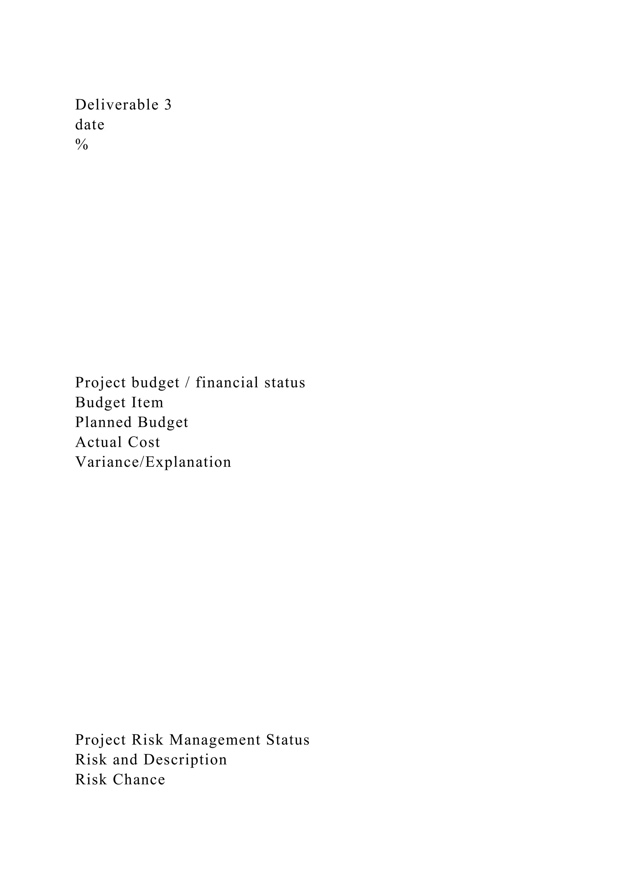 BSBPMG522 Undertake project work1HousekeepingE.docx