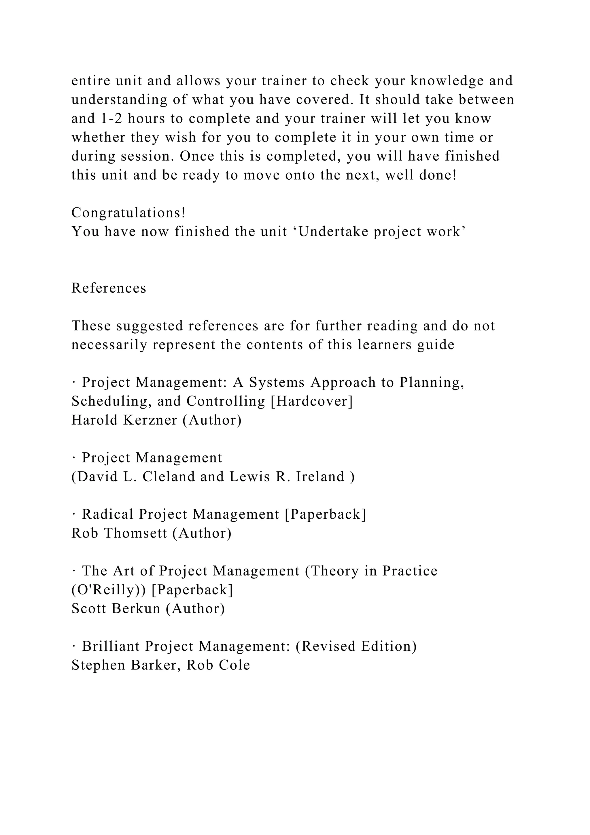 BSBPMG522 Undertake project work1HousekeepingE.docx