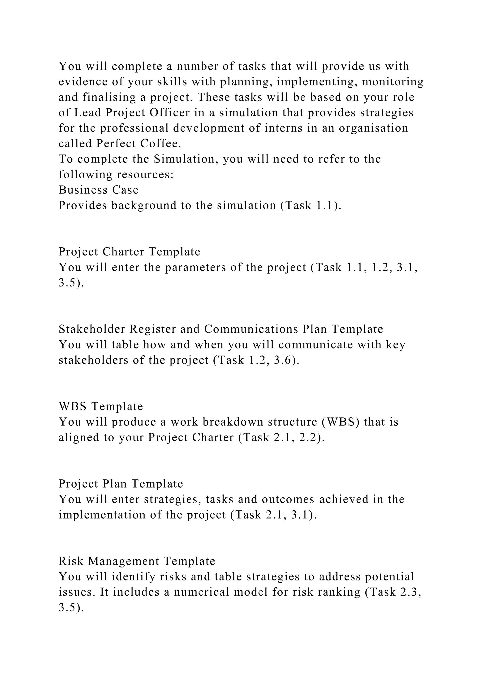 BSBPMG522 Undertake project work1HousekeepingE.docx