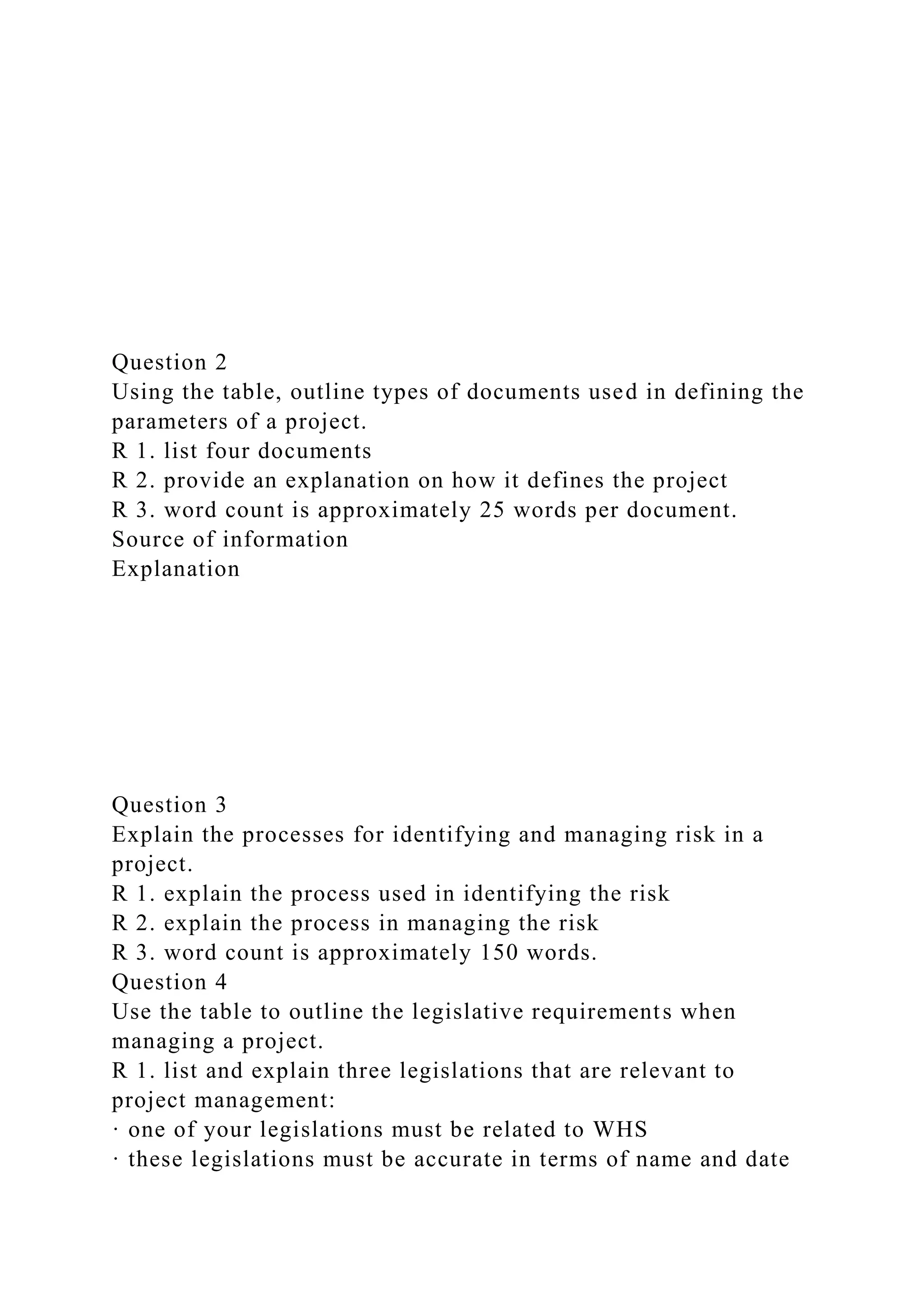 BSBPMG522 Undertake project work1HousekeepingE.docx