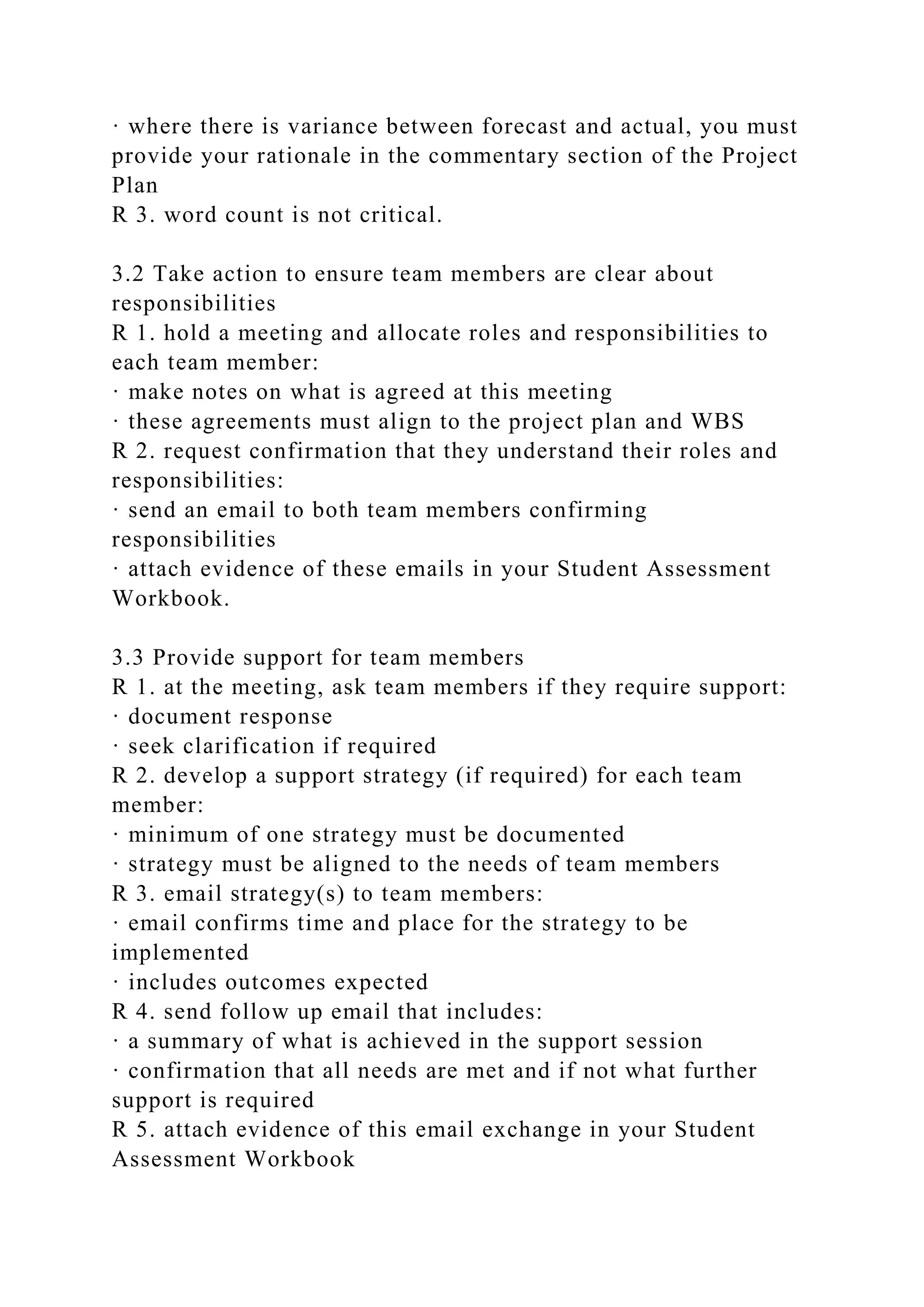 BSBPMG522 Undertake project work1HousekeepingE.docx