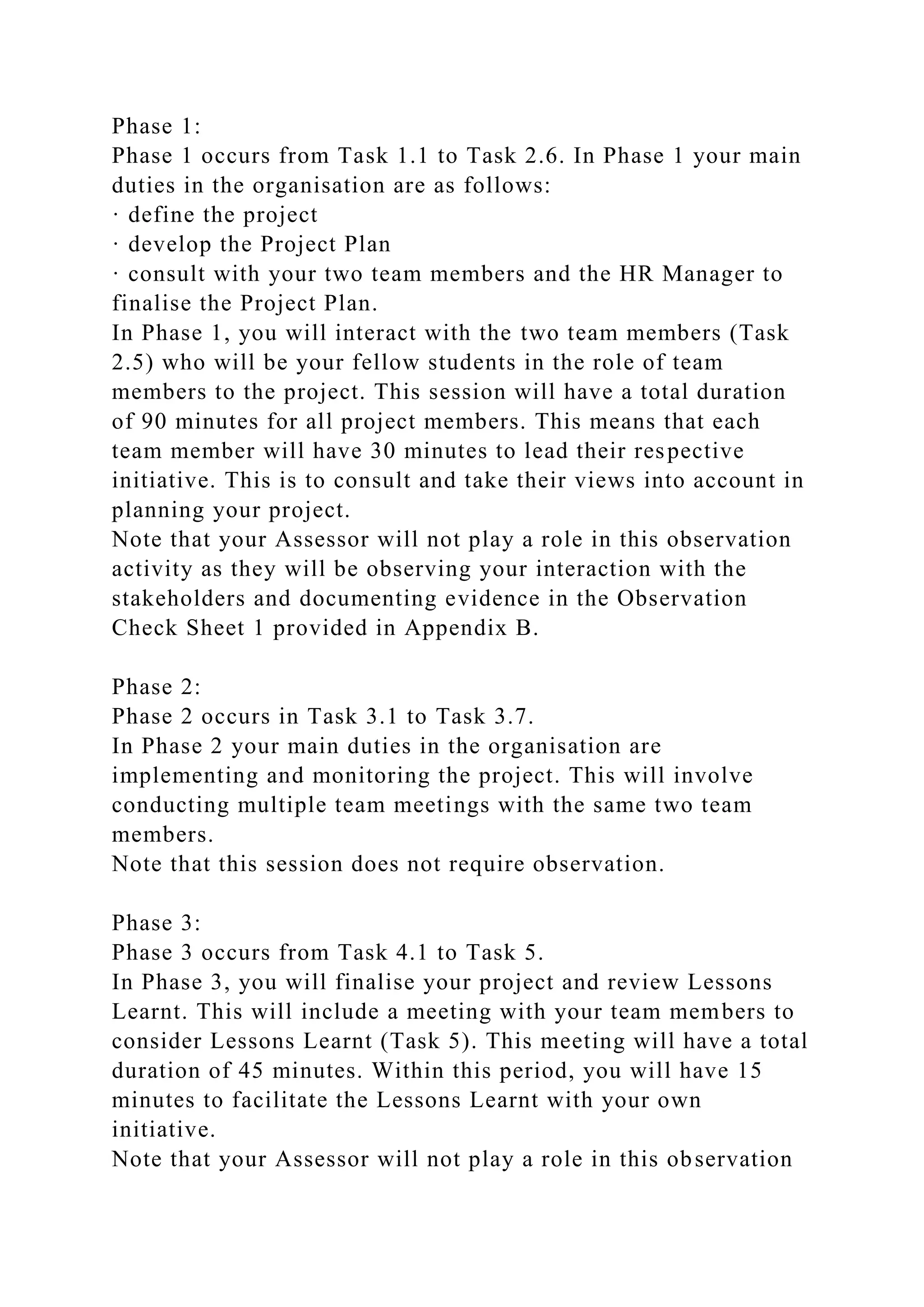 BSBPMG522 Undertake project work1HousekeepingE.docx