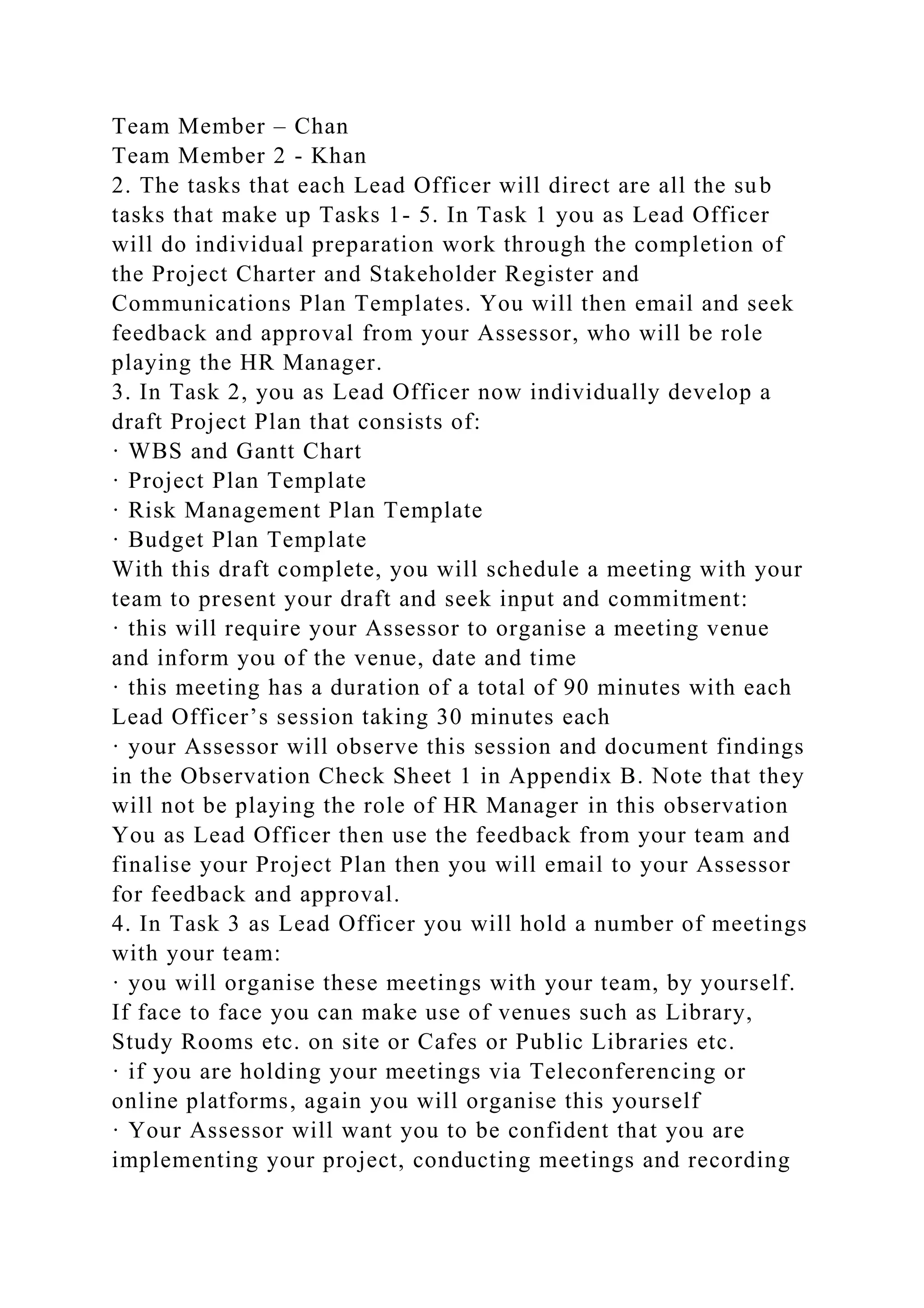 BSBPMG522 Undertake project work1HousekeepingE.docx