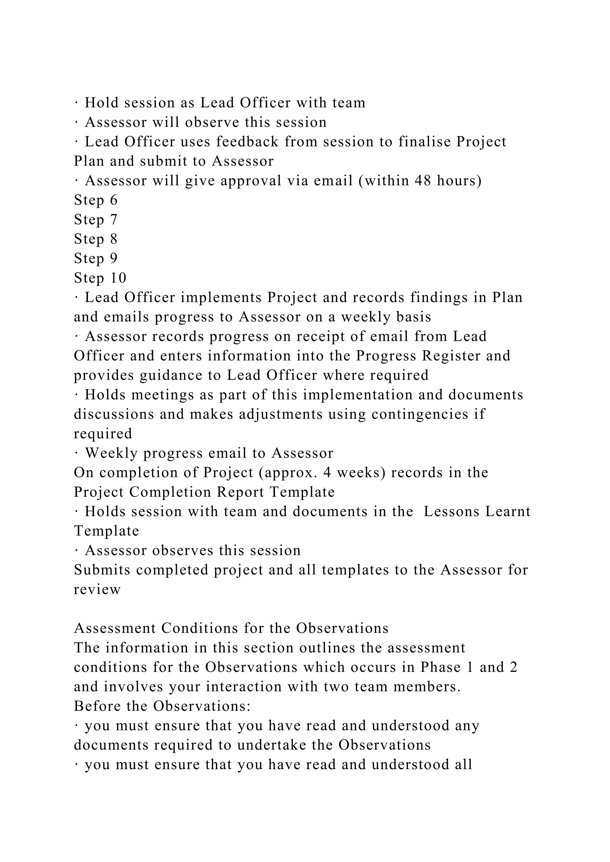 BSBPMG522 Undertake project work1HousekeepingE.docx