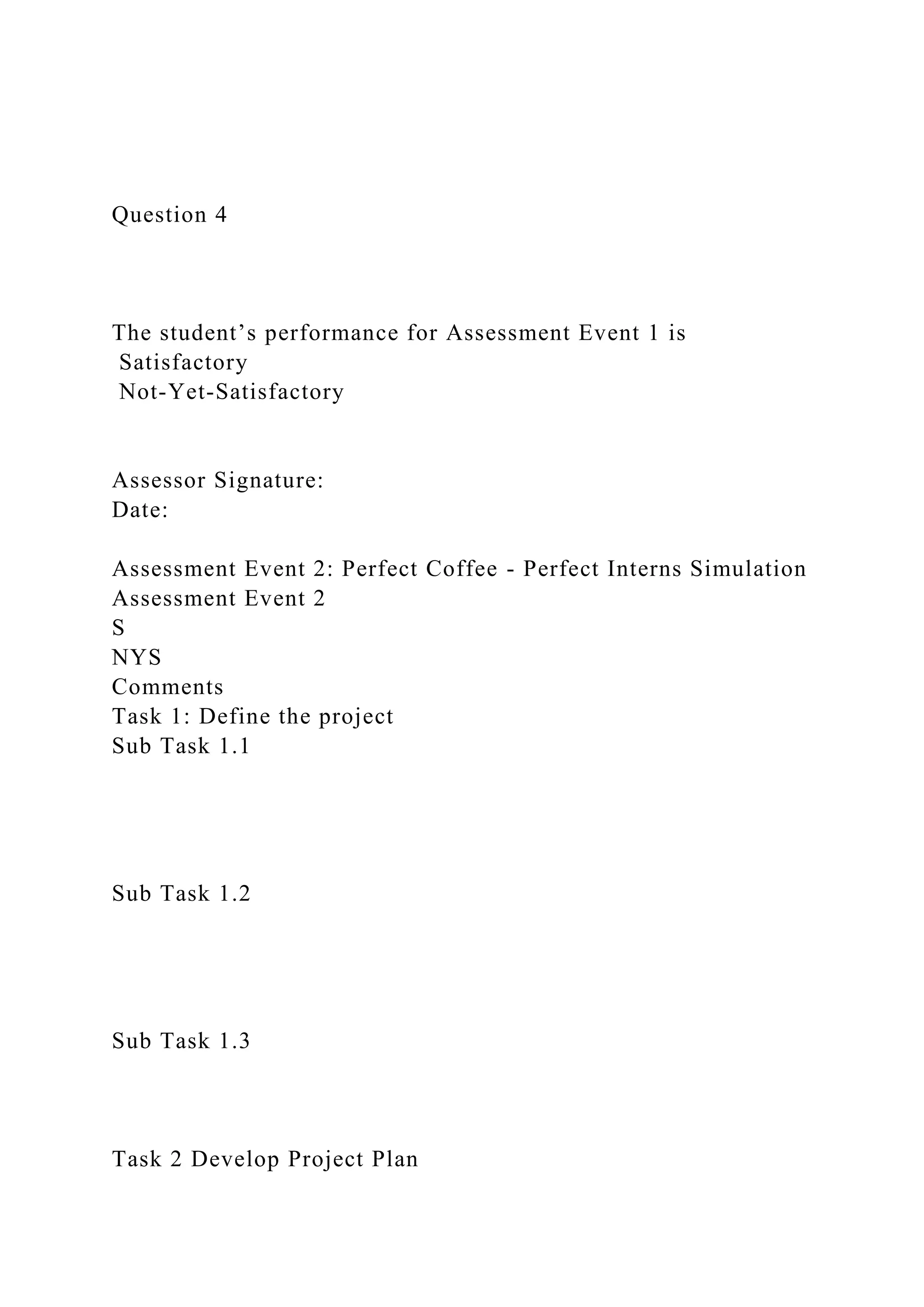 BSBPMG522 Undertake project work1HousekeepingE.docx