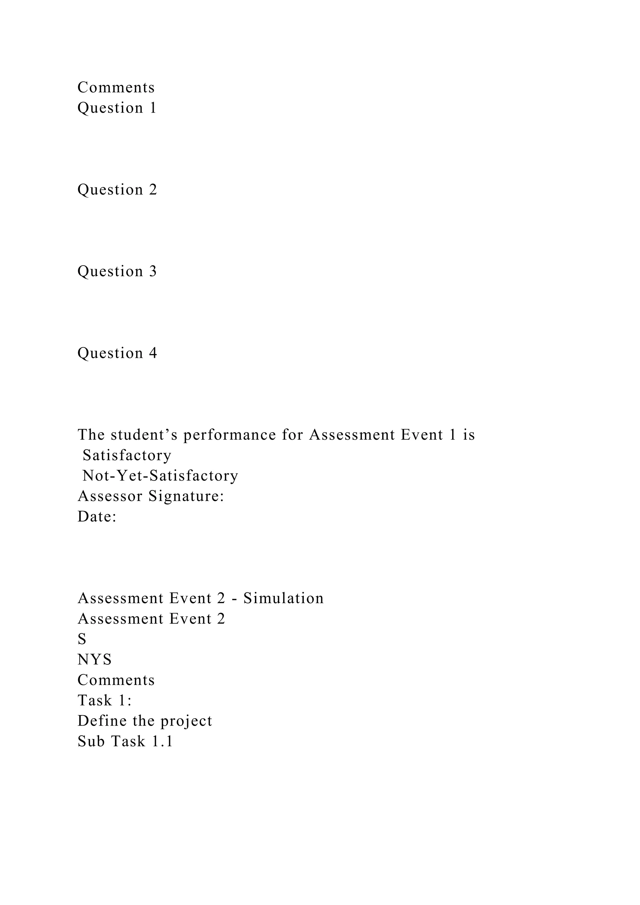 BSBPMG522 Undertake project work1HousekeepingE.docx