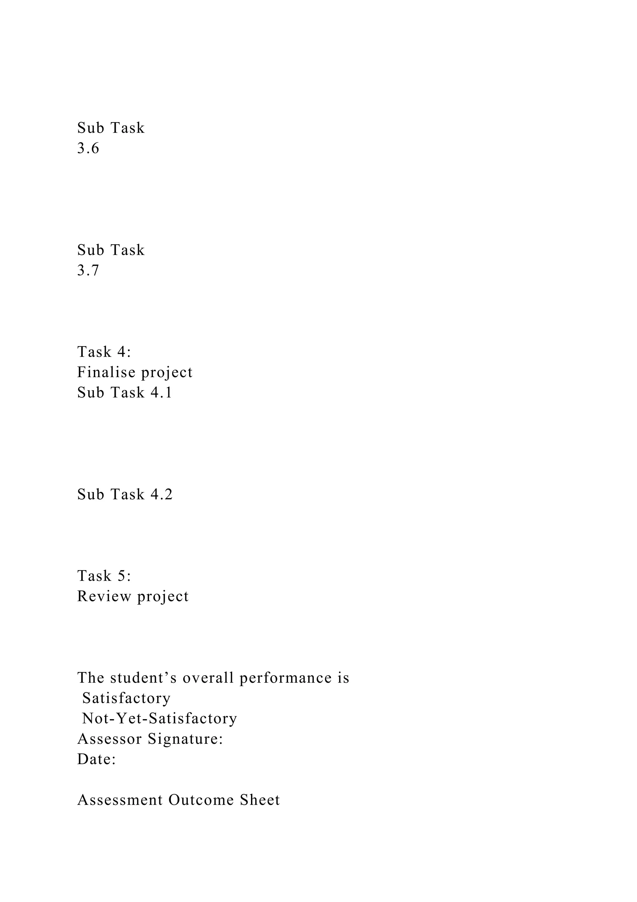 BSBPMG522 Undertake project work1HousekeepingE.docx