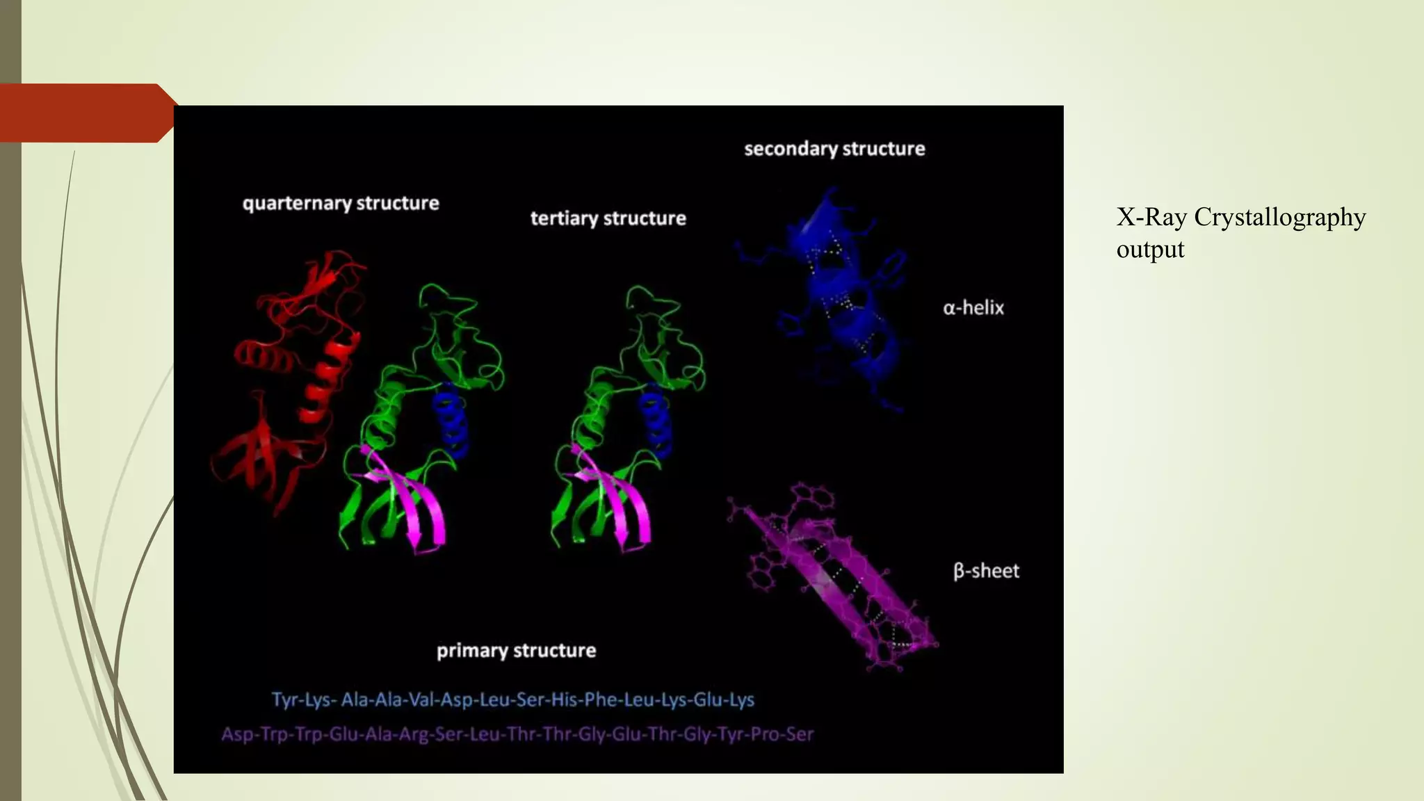 X-Ray Crystallography
output
 