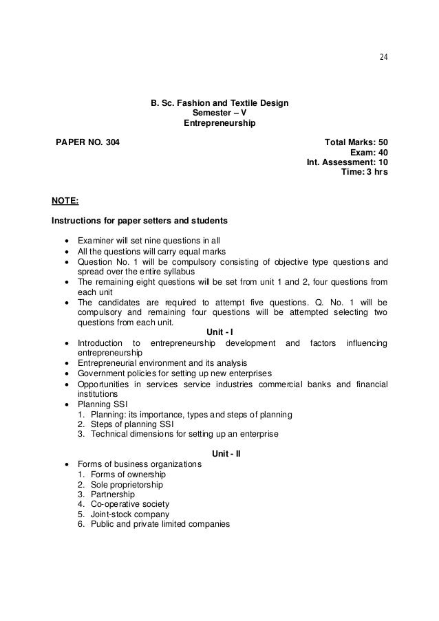 Bsc Apparel And Fashion Design Syllabus Bsc Apparel And Fashion Design Syllabus