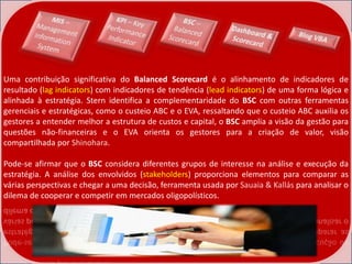 BSC - Balanced Scorecard