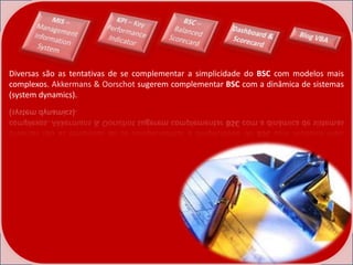 BSC - Balanced Scorecard