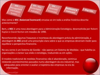 BSC - Balanced Scorecard