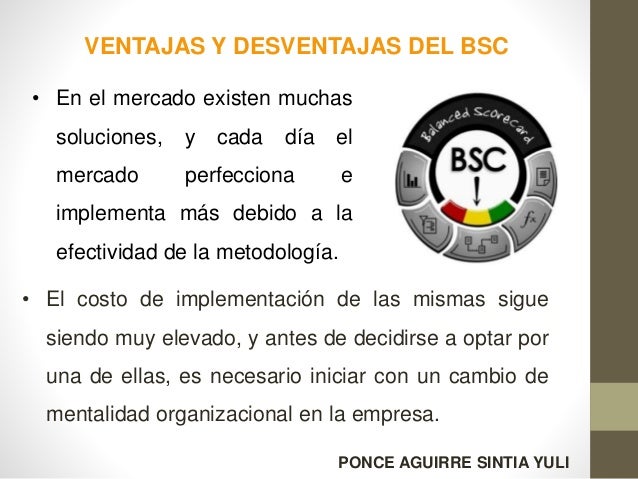 Ventajas Y Desventajas Del Balanced Scorecard – YDFJTK