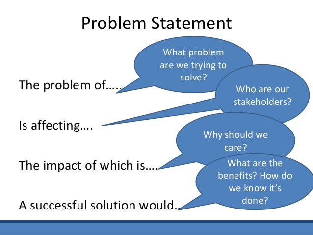 'Helping Stakeholders to Take a Step Back and Avoid the "Solution Ill…