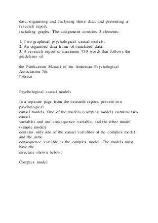 Advanced Quantitative Methods BSC302 Advanced Quantitative Research Methods | DOCX