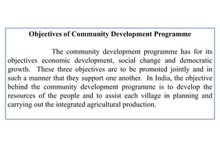 B Sc Agri II Agricultural Extansion Unit 2 Agricultural Development ...