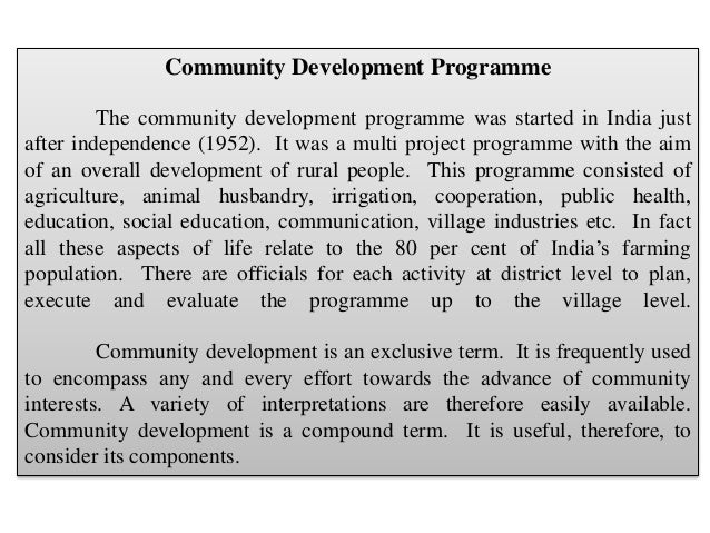 B Sc Agri Ii Agricultural Extansion Unit 2 Agricultural Development