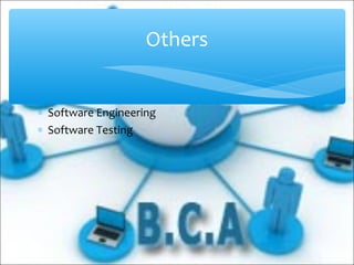 ∗ Software Engineering
∗ Software Testing
Others
 