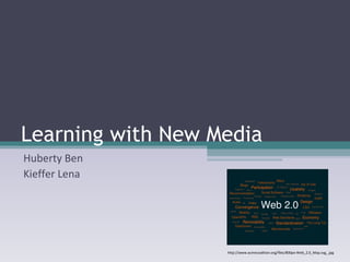 Learning with New Media Huberty Ben Kieffer Lena http://www.acmecoalition.org/files/800px-Web_2.0_Map.svg_.jpg 