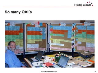 So many OAI´s © Friedag / Lewandowska 2008 © Friedag 2011 