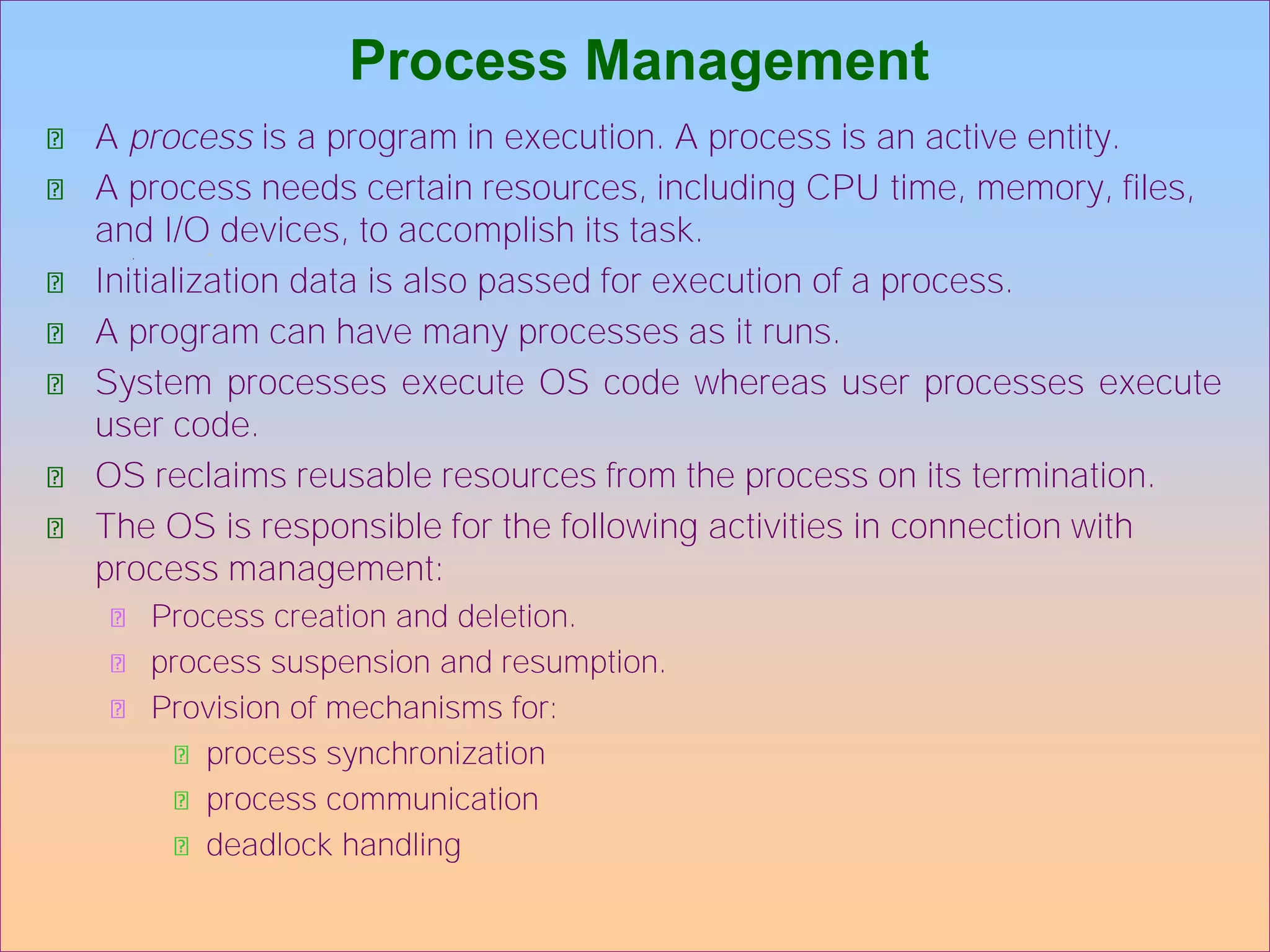 operating system structure | PPT