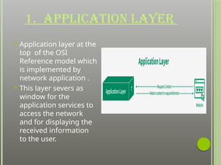Osi Computer Science computer science OSI and seven models or layers | PPTX