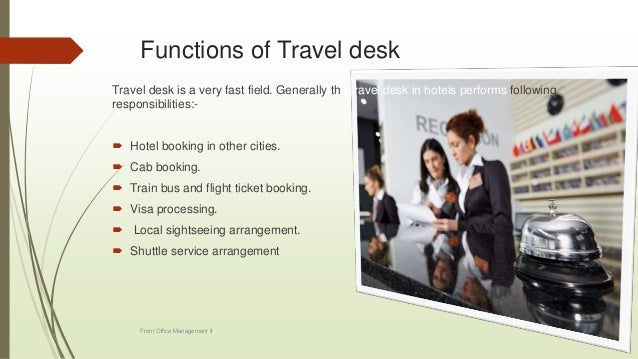 Front Office Management In Hotels
