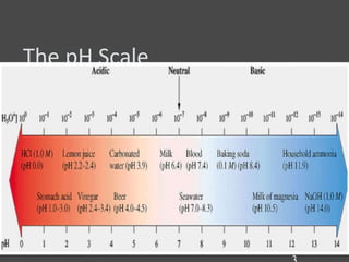 The pH Scale
 