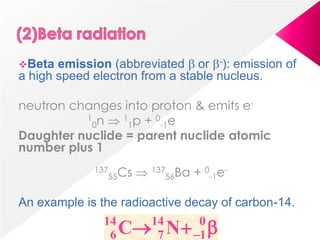 B sc i chemistry i u i nuclear chemistry a | PPTX