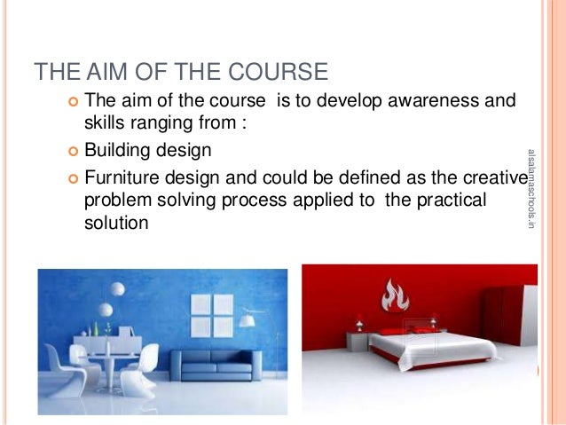 bsc interior design details