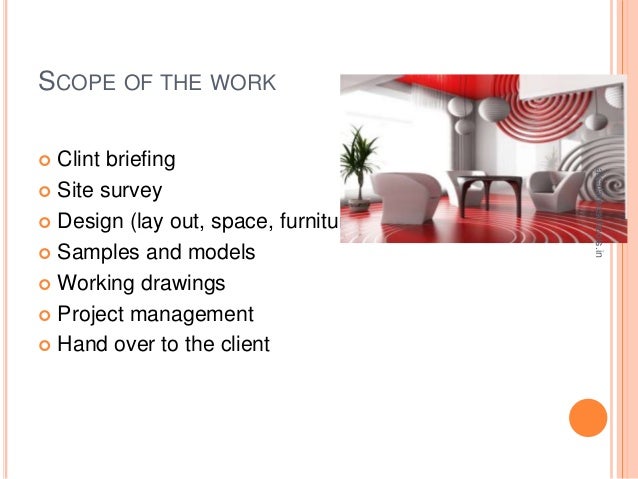 bsc interior design details