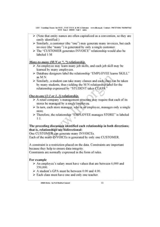 Syit Notes Bsc it syit sem 3 dbms unit 1 notes for download | PDF