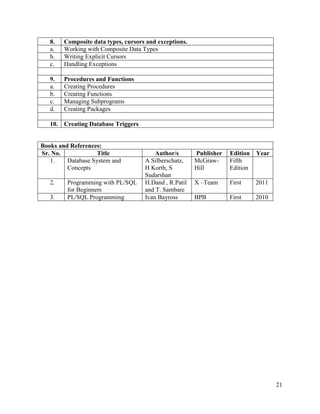 Syit Syllabus.pdf B sc it syit sem 3 sem 4 syllabus as per mumbai university | PDF