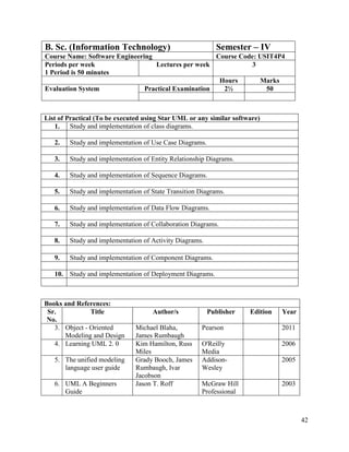 Syit Syllabus.pdf B sc it syit sem 3 sem 4 syllabus as per mumbai university | PDF