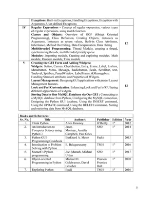 B sc it syit sem 3 sem 4 syllabus as per mumbai university | PDF