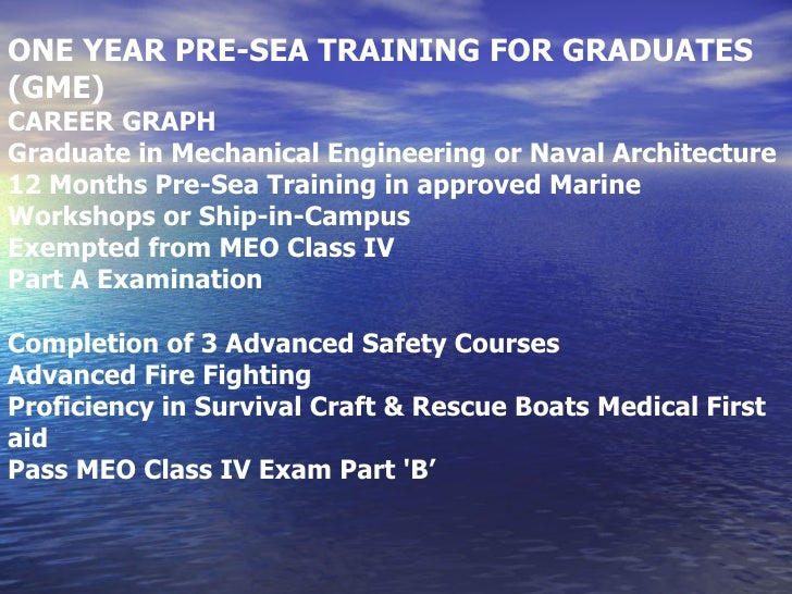 Bsc Nautical Science Presentation