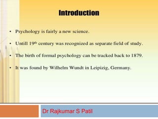 Dr Rajkumar S Patil
 
