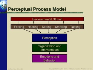 Perception and Decision Making in Organizations | PPT