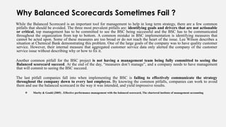 The Balanced Scorecard | PDF