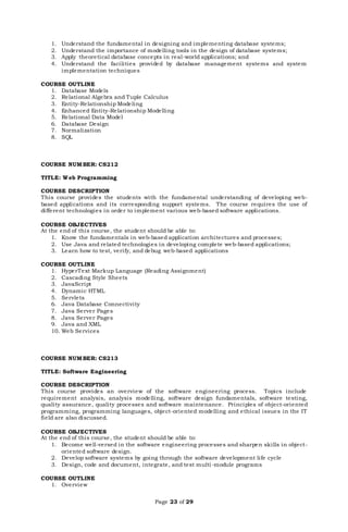BSCS Course Description | DOCX