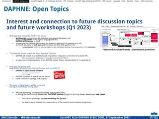 Daphne Programming Language Code Examples EuroHPC AI in DAPHNE | PDF