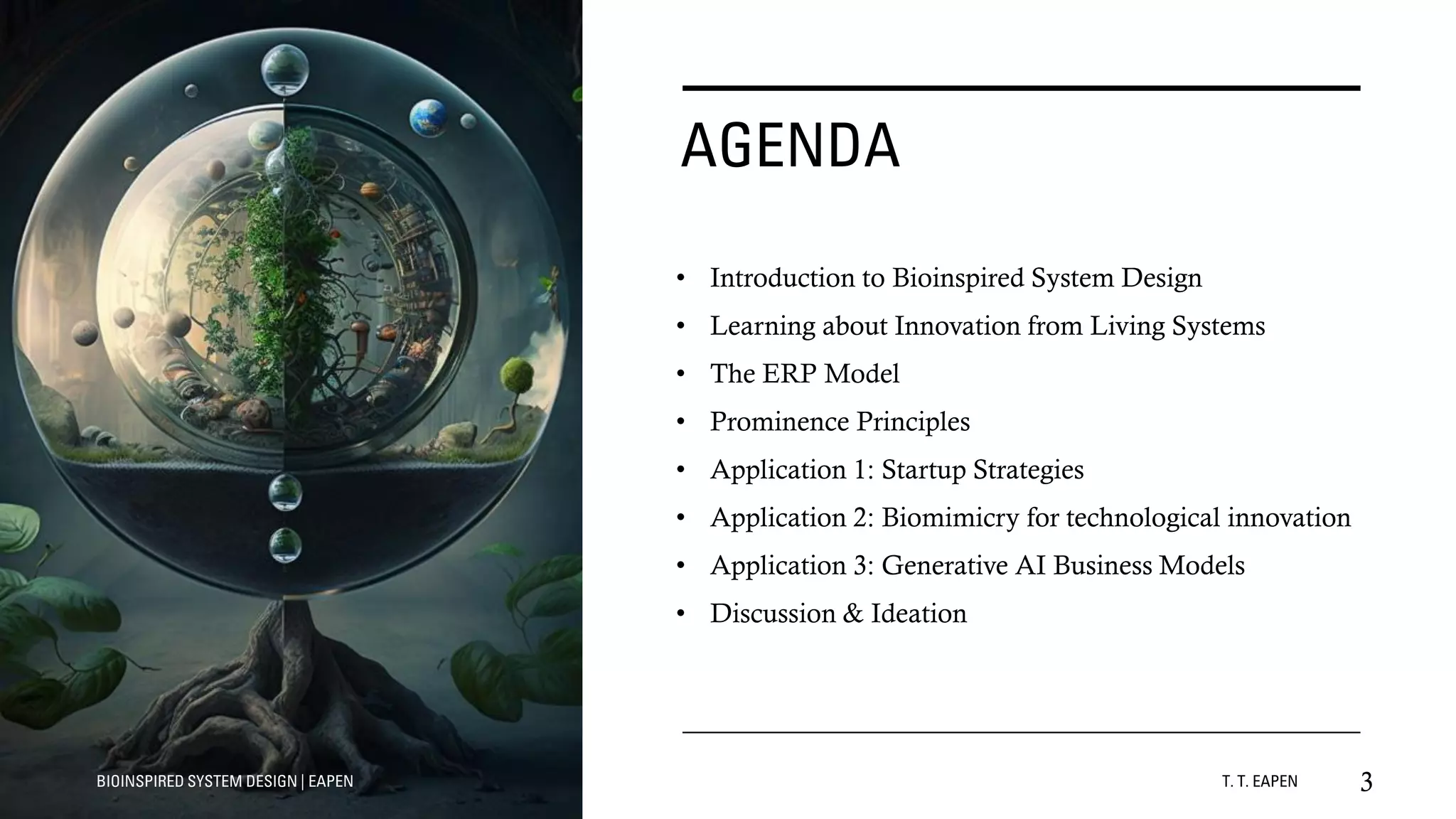 Bioinspired System Design | March 3, 2023 | PPT