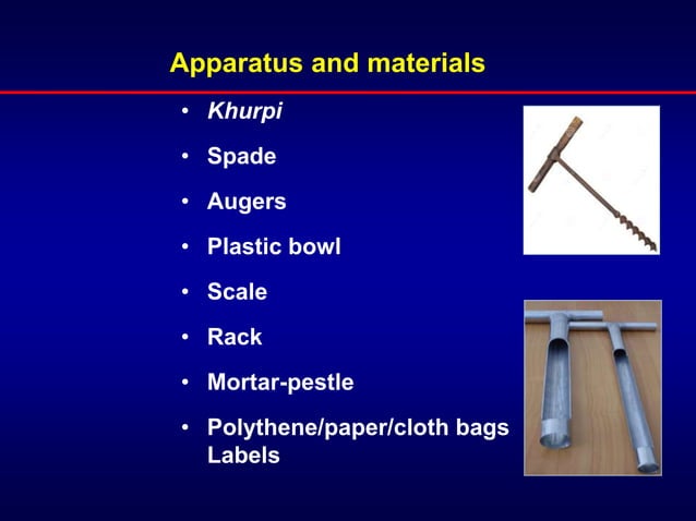 Method of Collection of Soil Samples for Their Testing | PDF ...