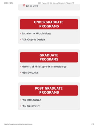 Program Bs Data BSDS Program _ BS Data Sciences Admission in Pakistan _ TUF.pdf
