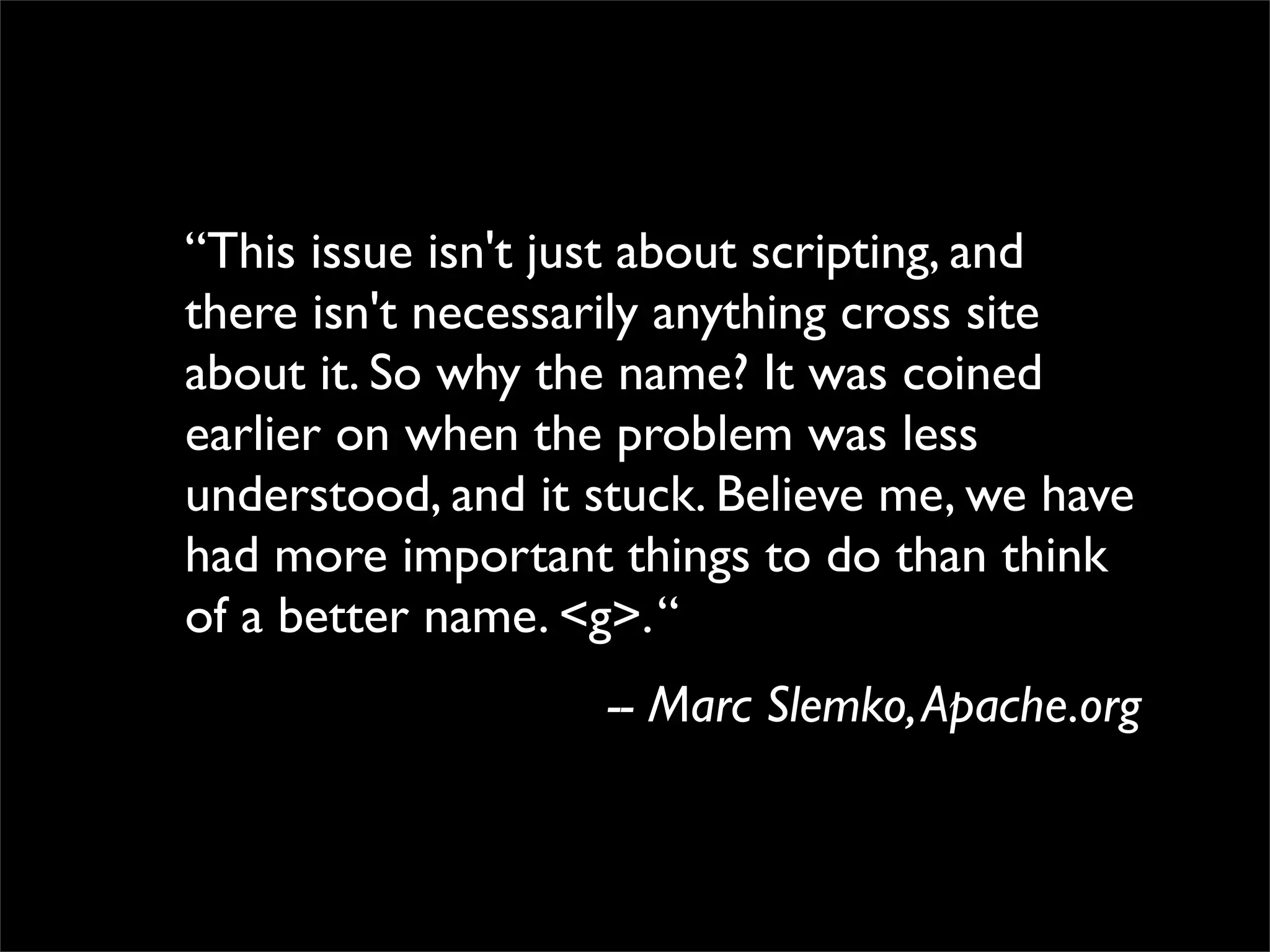 Whatever it takes - Fixing SQLIA and XSS in the process