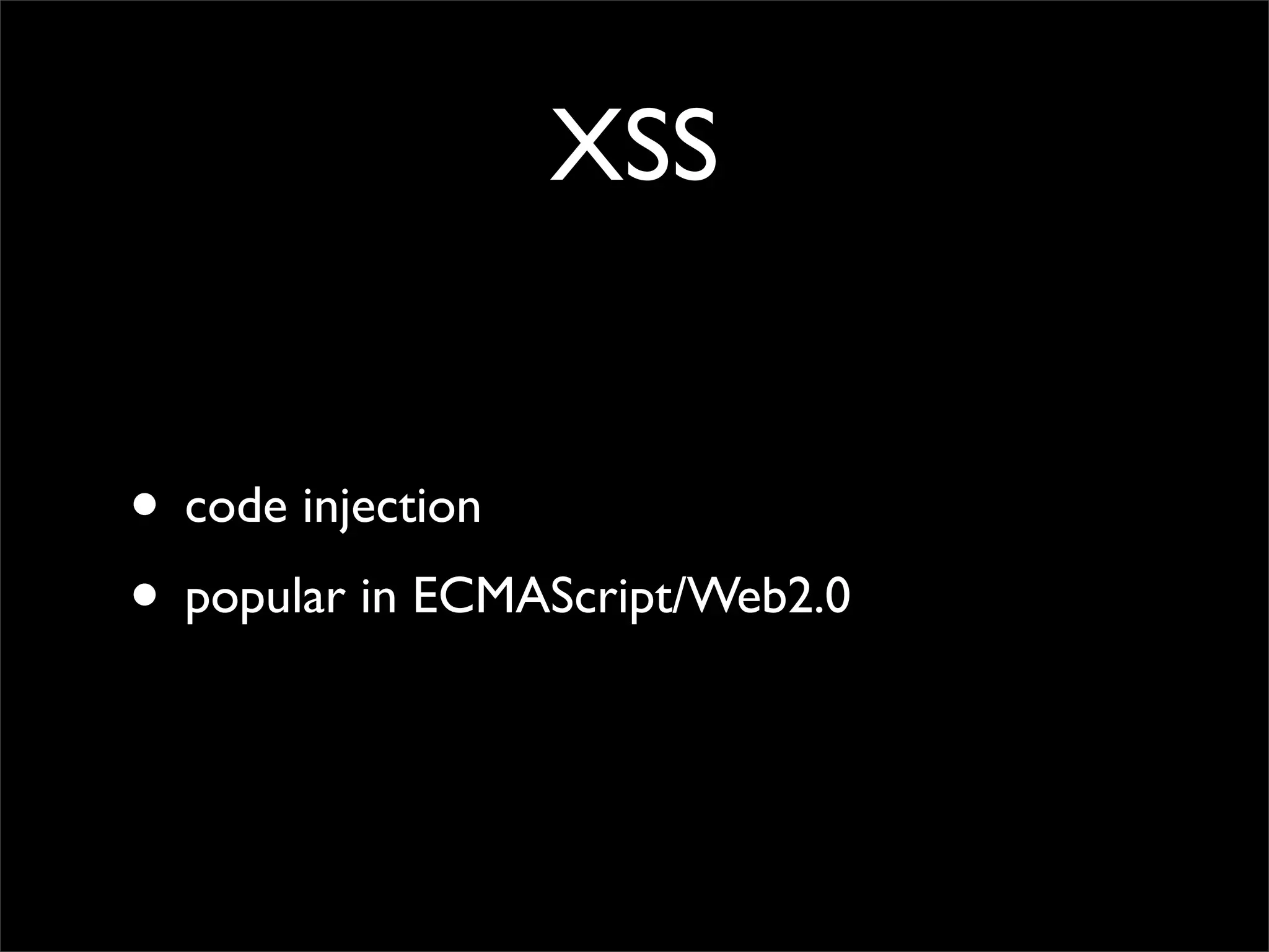 Whatever it takes - Fixing SQLIA and XSS in the process