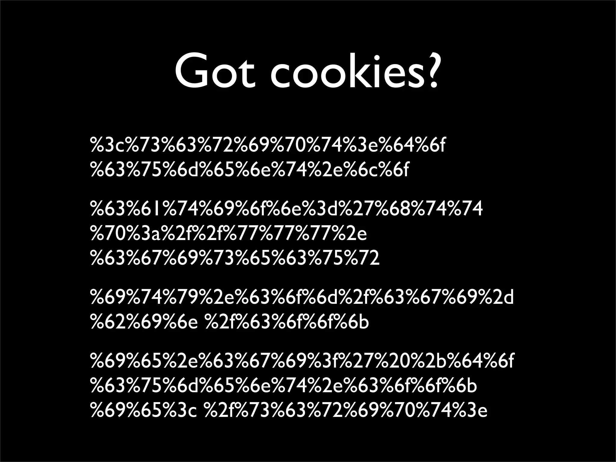 Whatever it takes - Fixing SQLIA and XSS in the process