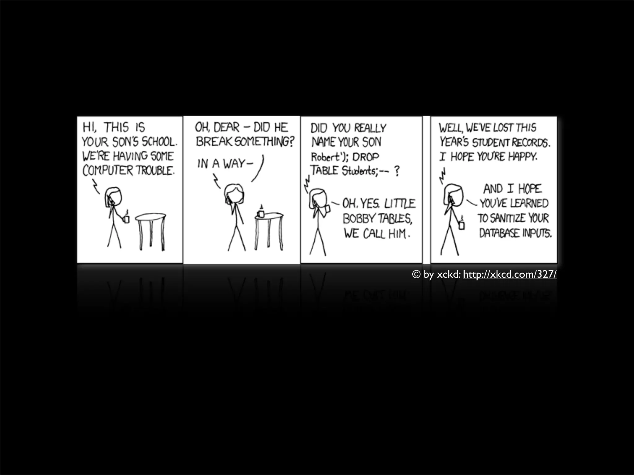 Whatever it takes - Fixing SQLIA and XSS in the process